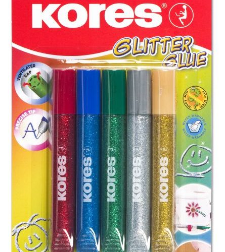 LIPICI LICHID GLITTER 5 CULORI*10.5ML KORES