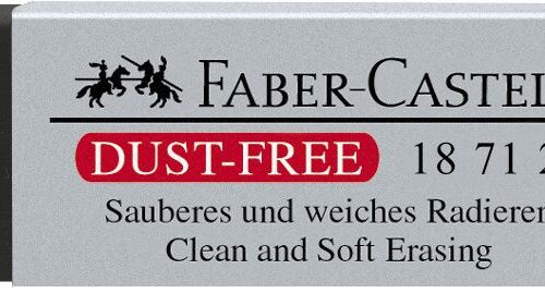 RADIERA CREION DUST-FREE NEAGRA 20 FABER-CASTELL