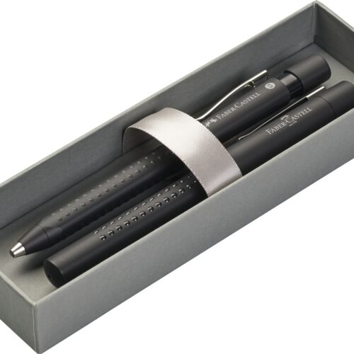 SET STILOU + PIX GRIP 2011 NEGRU FABER-CASTELL