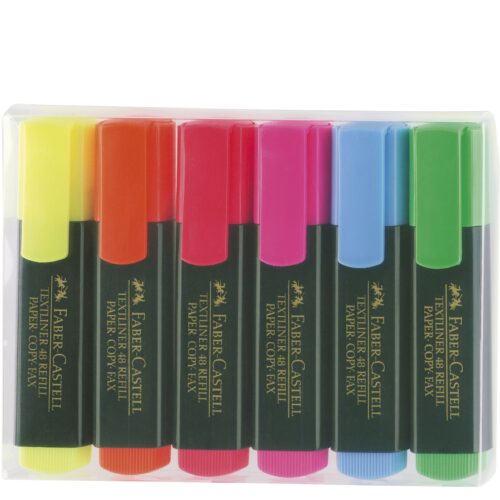 TEXTMARKER SET 6 1548 FABER-CASTELL