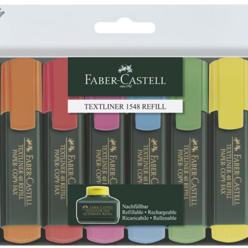 TEXTMARKER SET 8 1548 FABER-CASTELL