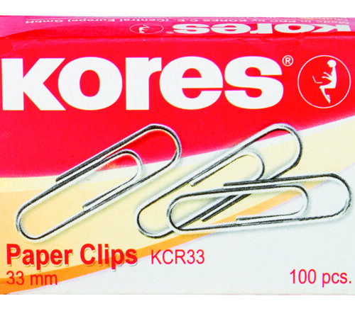AGRAFE METAL 33MM 100/CUTIE KORES