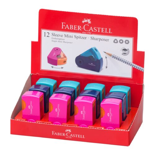 ASCUTITOARE PLASTIC SIMPLA SLEEVE-MINI TREND 2019 FABER-CASTELL