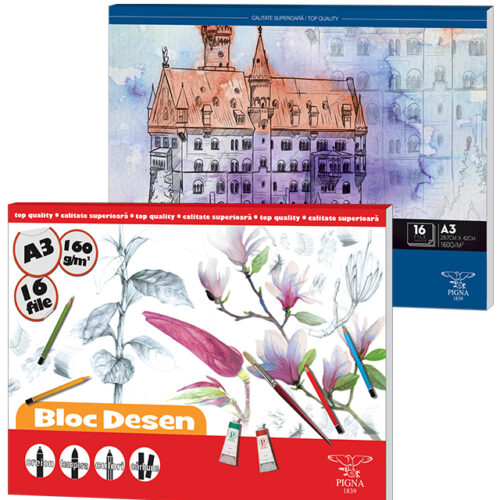 BLOC DESEN A3 160G 16 COLI PIGNA