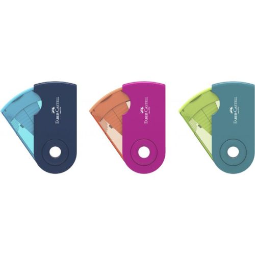 ASCUTITOARE PLASTIC DUBLA SLEEVE TREND 2019 FABER-CASTELL