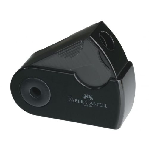 ASCUTITOARE PLASTIC SIMPLA SLEEVE-MINI NEAGRA FABER-CASTELL