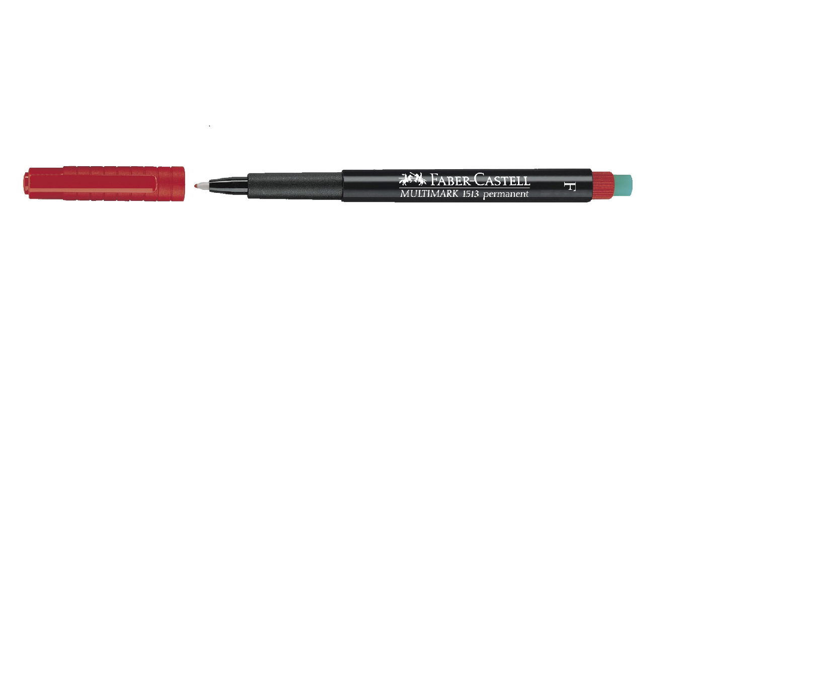 MARKER PERMANENT ROSU F MULTIMARK FABER-CASTELL
