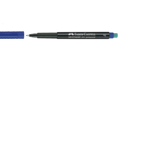 MARKER PERMANENT ALBASTRU F MULTIMARK FABER-CASTELL
