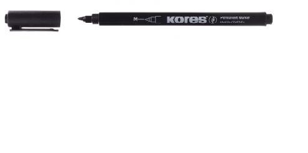 MARKER CD NEGRU 1.0MM KORES