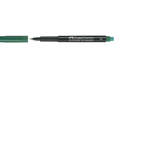 MARKER PERMANENT VERDE S MULTIMARK FABER CASTELL