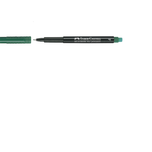 MARKER PERMANENT VERDE F MULTIMARK FABER-CASTELL