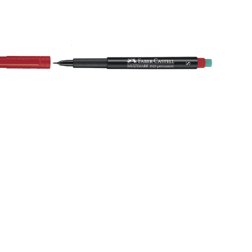 MARKER PERMANENT ROSU S MULTIMARK FABER-CASTELL