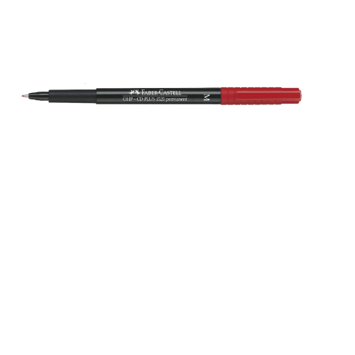 MARKER PERMANENT ROSU M MULTIMARK FABER-CASTELL