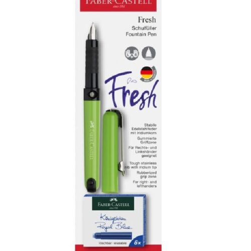 BLISTER STILOU SCOLAR VARIO + 6 CARTUSE FABER-CASTELL