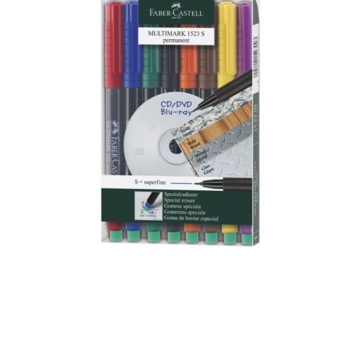 MARKER PERMANENT SET 8 S MULTIMARK FABER-CASTELL