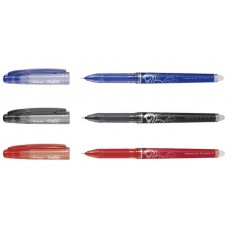 Roller cu cerneala varf fin 0.5mm prevazut cu radiera de stergere Frixion Pilot rosu