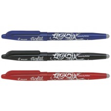 Roller cu cerneala varf mediu 0.7mm prevazut cu radiera de stergere Frixion Pilot rosu