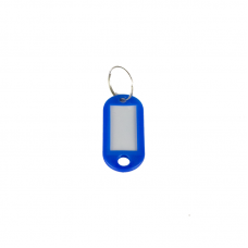 Etichete - suport plastic pentru chei 10buc/set EVOffice - albastru