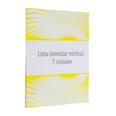 Lista inventariere vertical A4