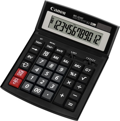 Calculator 12 dgt,19,8*15 cm , Canon WS1210