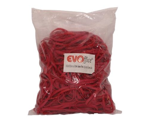 Elastice bani 5.0 mm, diametru 70 mm, 1kg/punga EVOffice