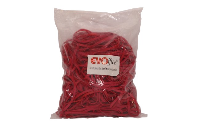 Elastice bani 5.0 mm, diametru 70 mm, 1kg/punga EVOffice