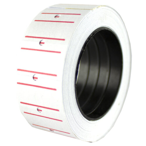 Etichete pret albe, 1 linii, 21*12 mm, 500 buc/rola, 10 role/set