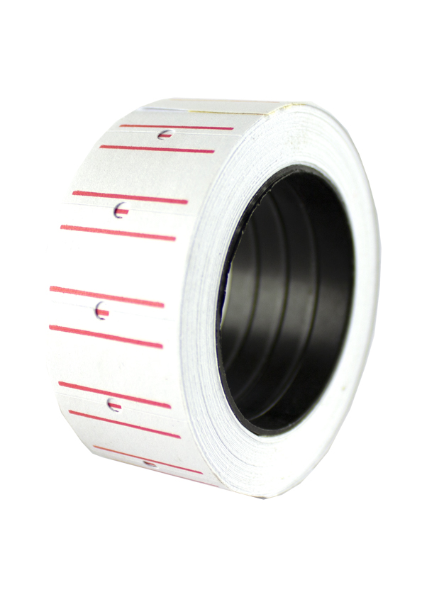 Etichete pret albe, 1 linii, 21*12 mm, 500 buc/rola, 10 role/set