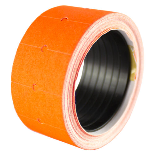 Etichete pret fosforescente, 1 linie, 21 x 12 mm 300 buc/rola, 10 role/set