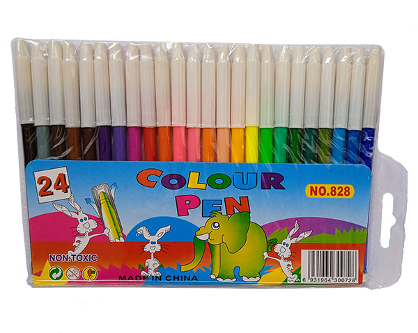 Carioci pe baza de apa 24 culori/set