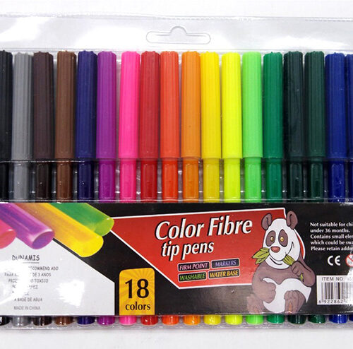 Carioci pe baza de apa superioare 18 culori/set
