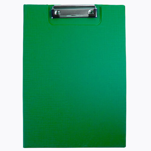 Clipboard carton plastifiat dublu A4 EVOffice Economic Line - verde