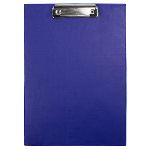 Clipboard carton plastifiat simplu A4 EVOffice Economic Line - albastru