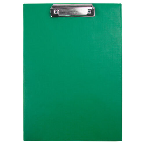 Clipboard carton plastifiat simplu A4 EVOffice Economic Line - verde