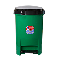 Cos de birou cu pedala ,20 litri Ark -verde