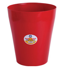 Cos birou plastic 10 L Ark  - rosu