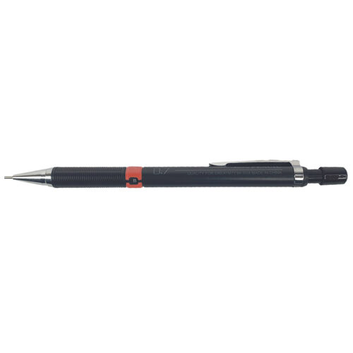 Creion mecanic 0.9mm, accesorii metalice, grip, radiera incorporata No.2028