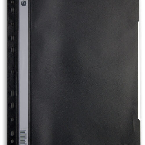 Dosar din plastic cu sina si 11 perforatii Willgo negru