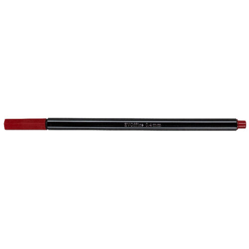 Fineliner, forma hexgonala, varf 0.4 mm EVOffice - rosu
