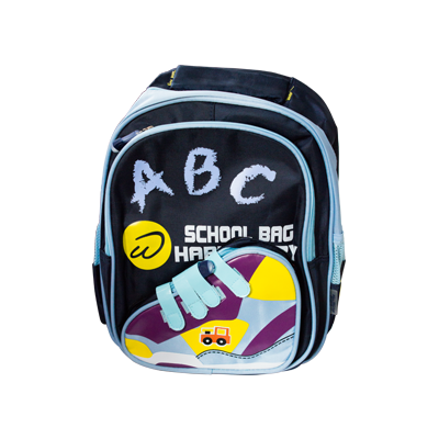 Ghiozdan scolar 34*26*16cm Willgo- albastru