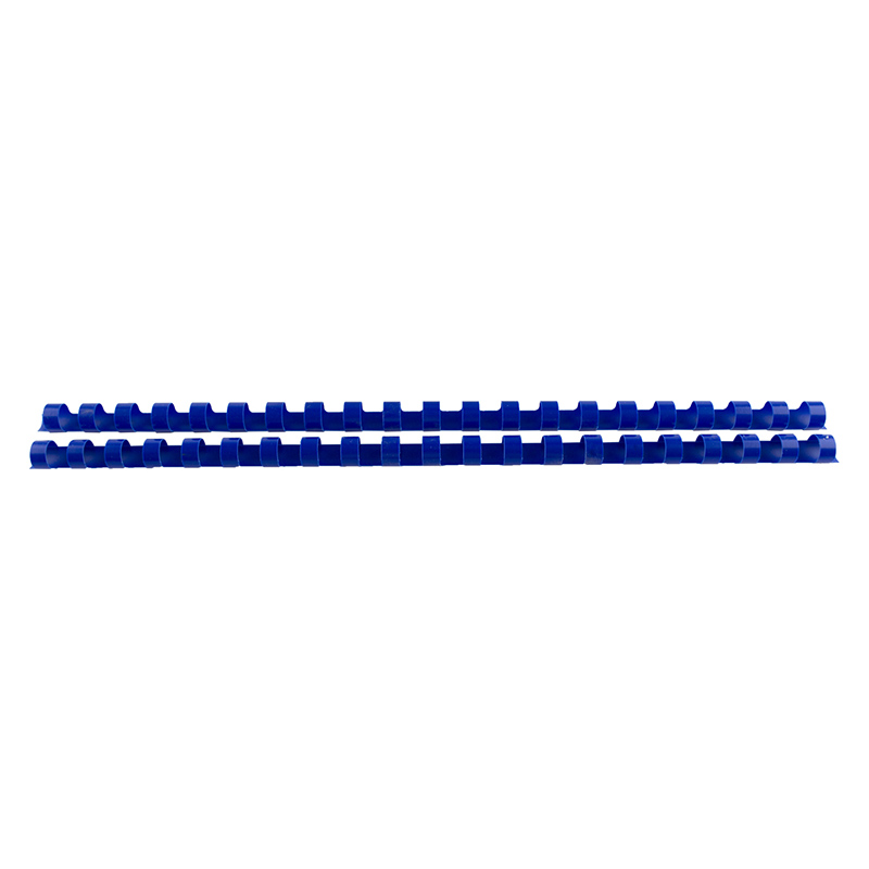 Inele plastic 10 mm, max 65 coli, 100buc/cut EVOffice albastru