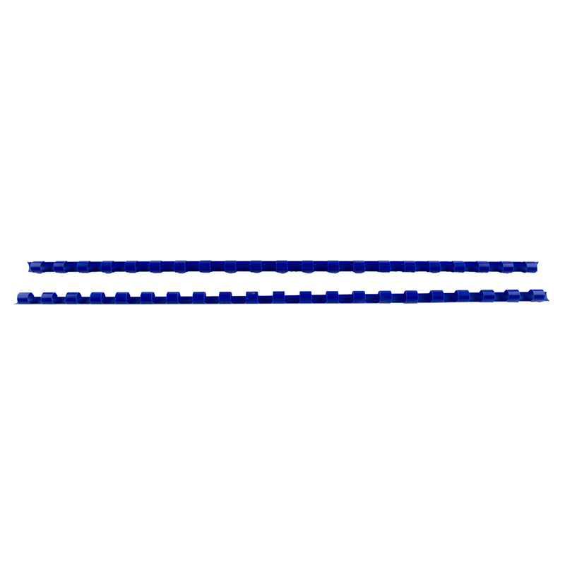 Inele plastic 6 mm, max 25 coli,, 100buc/cut EVOffic-albastru