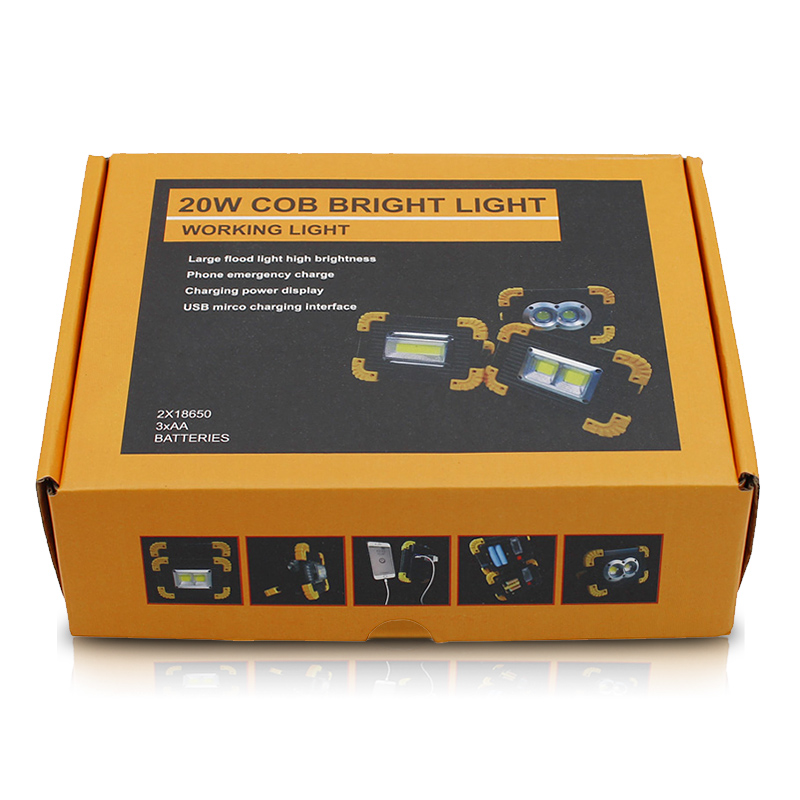 Lampa multifunctionala 20W - proiector, lanterna, baterie externa - imagine 5
