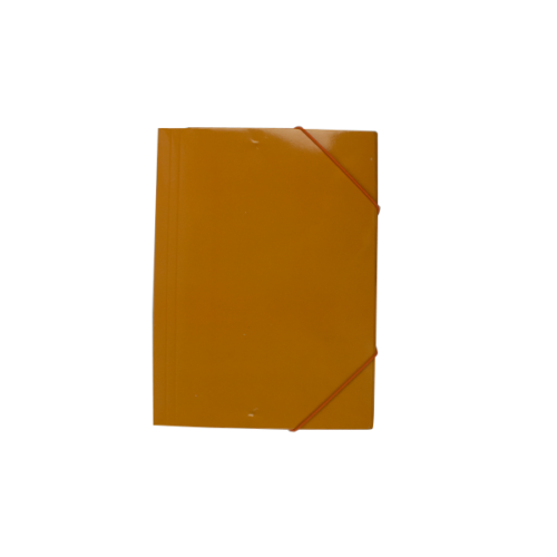 Mapa carton lucios A4 (320*235mm) 400g cu elastic pe colturi EVOffice -orange