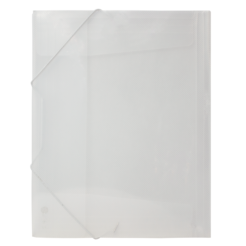 Mapa plastic rigid A4 (320*250mm) cu elastic pe colturi Willgo-transparent