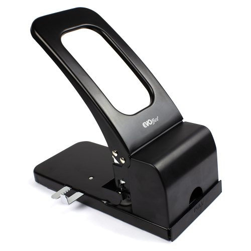 Perforator metalic profesional, 100 coli, EVOffice - negru