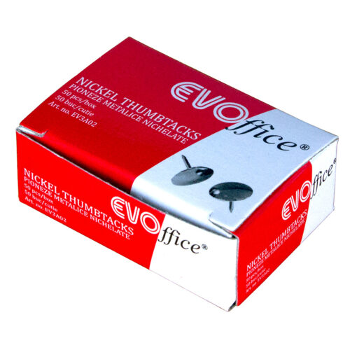 Pioneze metalice nichelate 50buc/cutie