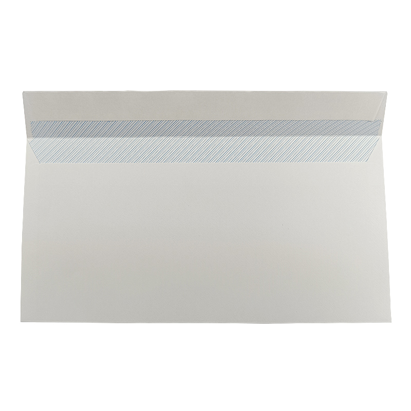 Plic DL (110*220 mm) alb, siliconic, 80 g/mp - imagine 2