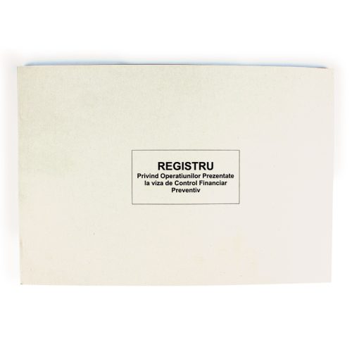 Registru A4 CFP , 100 file