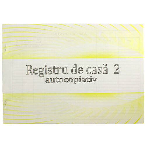 Registru casa A4 autocopiativ, 50 seturi, A4